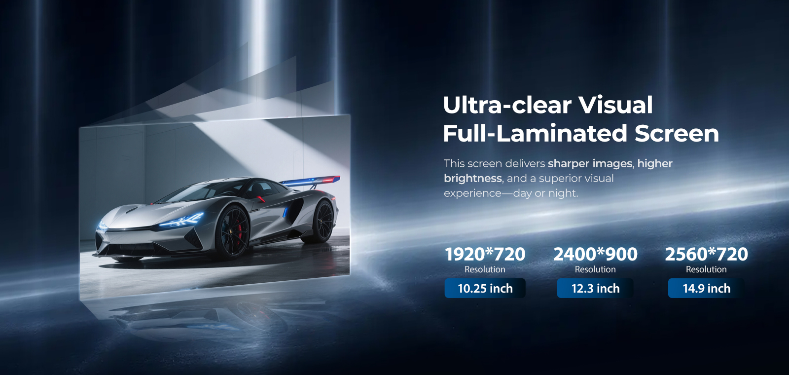 3K Screen 2560*720