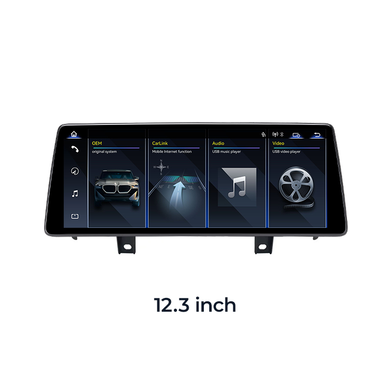 Car Head Unit 2013-2019 BMW X5 X6 F15 F16 Linux Screen 10.25″ 12.3″ Apple CarPlay Navigation | EC-L1