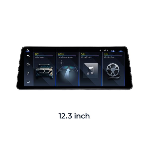 2005-2012 BMW 3 Series E90 E91 Linux Screen 10.25" 12.3" Bluetooth Car Stereo Apple CarPlay | EC-L1