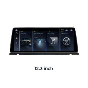 For BMW 5 Series GT F07 2009-2016 Linux Screen Apple CarPlay 10.25" 12.3" Multimedia Player | EC-L1