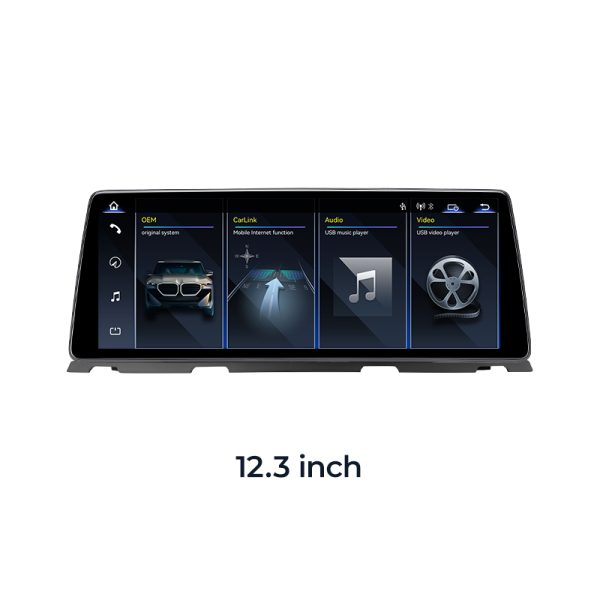 For BMW 6 Series F06 F12 2011-2018 Linux Screen Apple CarPlay 10.25" 12.3" Multimedia Player | EC-L1