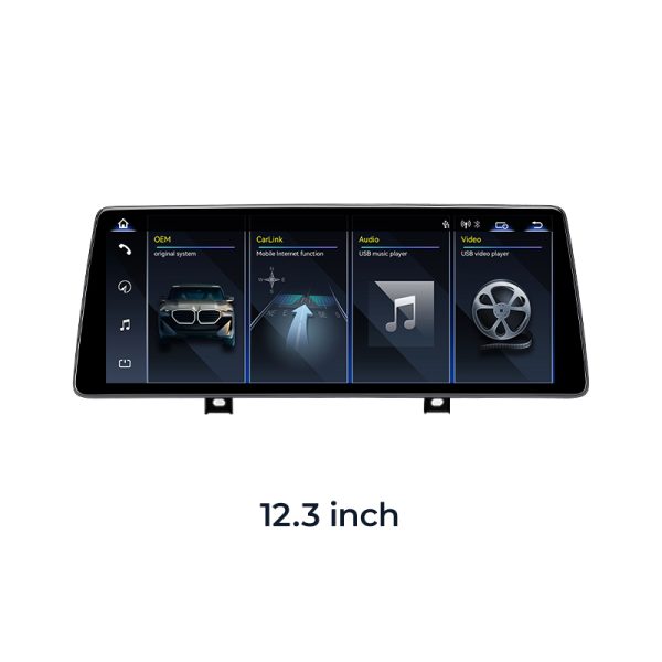 For BMW 2 Series Touring F45 2014-2020 Linux Screen Apple CarPlay 10.25" 12.3" Multimedia Player | EC-L1