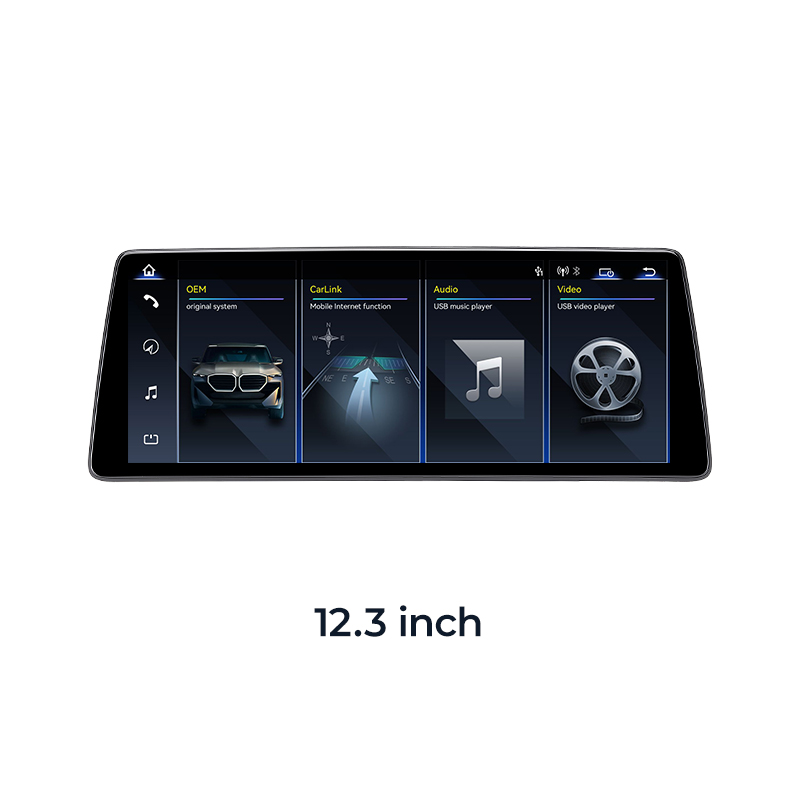 2005-2012 BMW 1 Series E81 E82 E87 E88 Linux Screen Apple CarPlay 10.25" 12.3" Head Unit | EC-L1