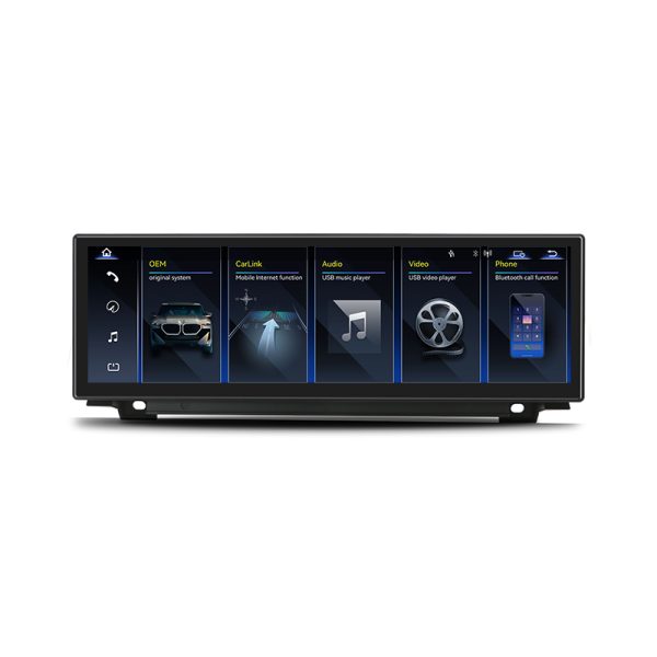 For BMW 5 Series GT F07 2009-2016 Linux Screen Apple CarPlay 14.9" Multimedia Player | EC-L1