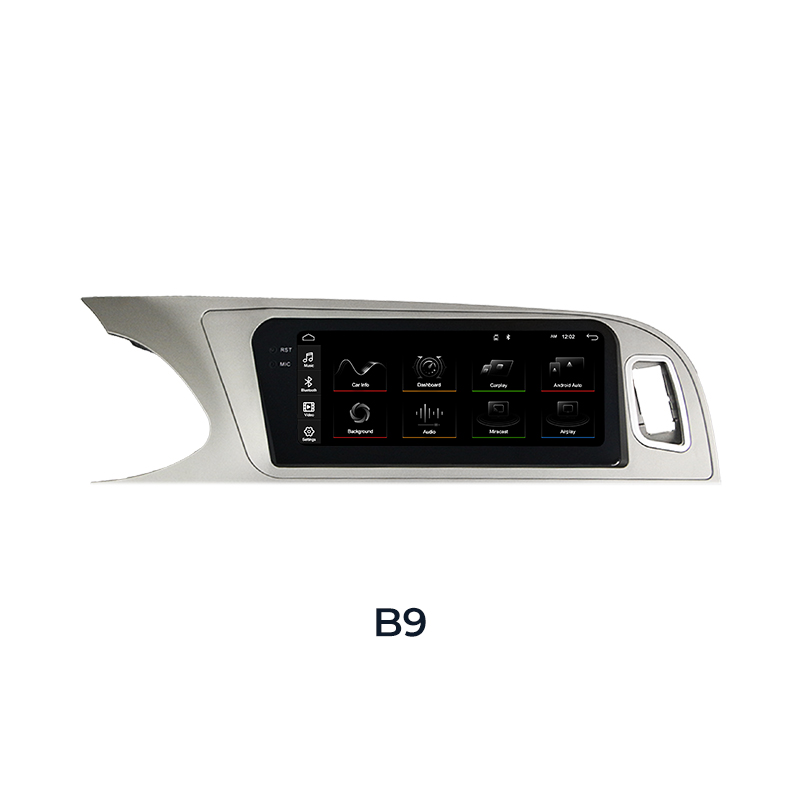 For Audi A4 RS4 B8 B9 2008-2016 8.8″ Linux Car Audio Head Unit Wireless CarPlay/Android Auto Bluetooth | EC-L1
