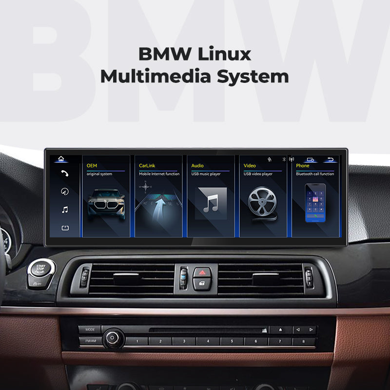 14.9" CarPlay Head Unit for BMW 5 Series F10/F11 (2010-2017) | EC-L1 - Image 2