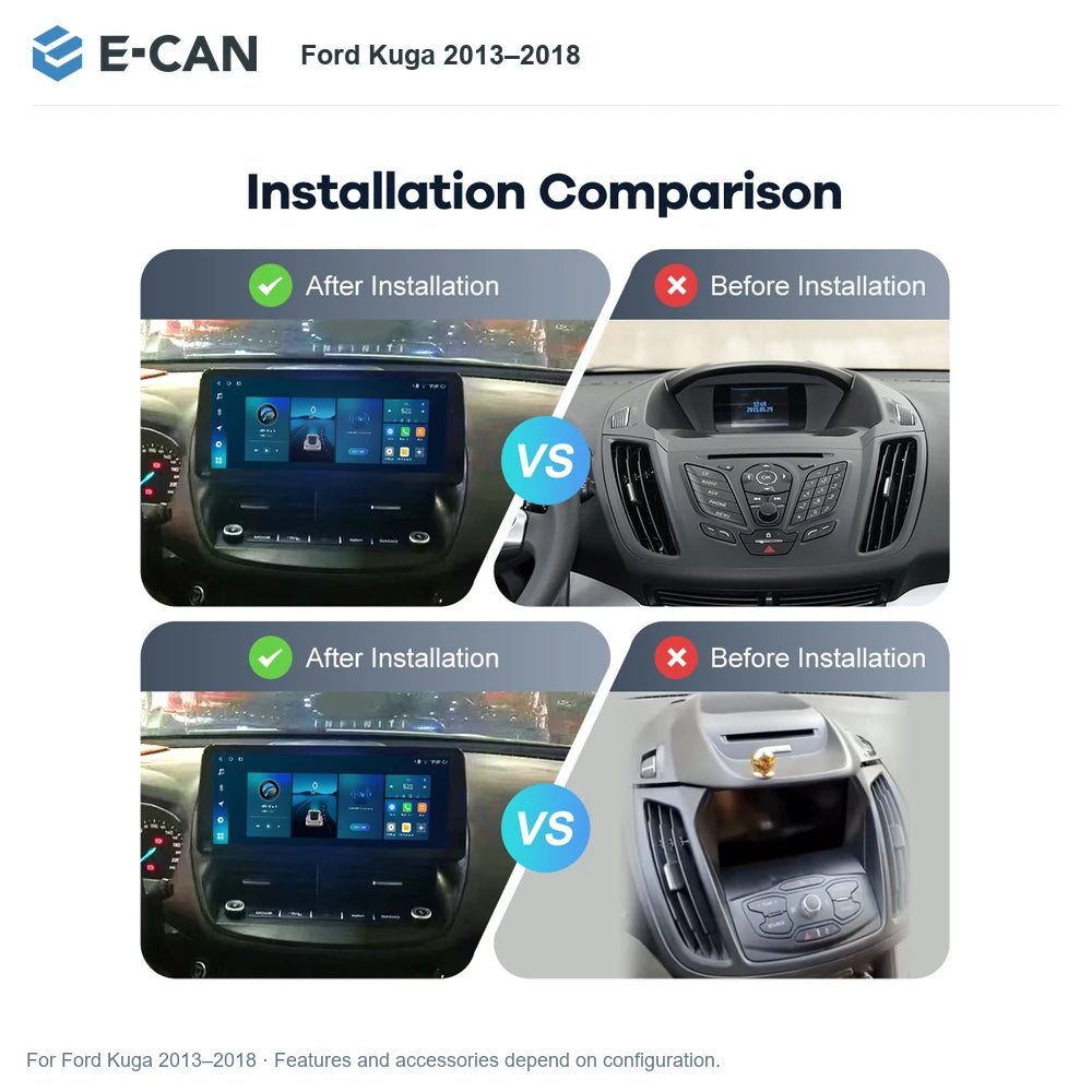 E-CAN Ford Kuga 2013–2018 for Ford Kuga 2013–2018