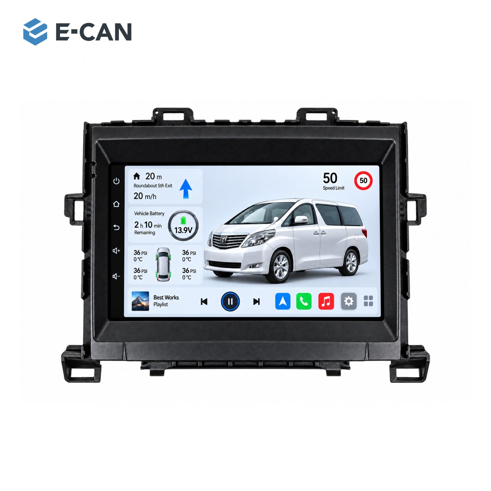Compact fascia · 2008–2014 for Toyota Alphard 2008–2014