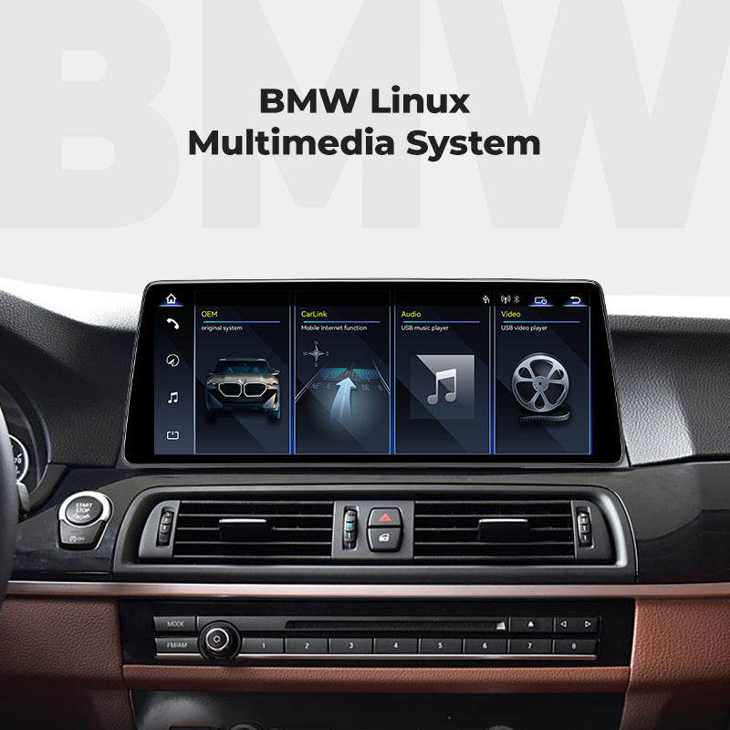 12.3" CarPlay Head Unit for BMW 5 Series F10/F11 (2010-2017) | EC-L1 - Image 2
