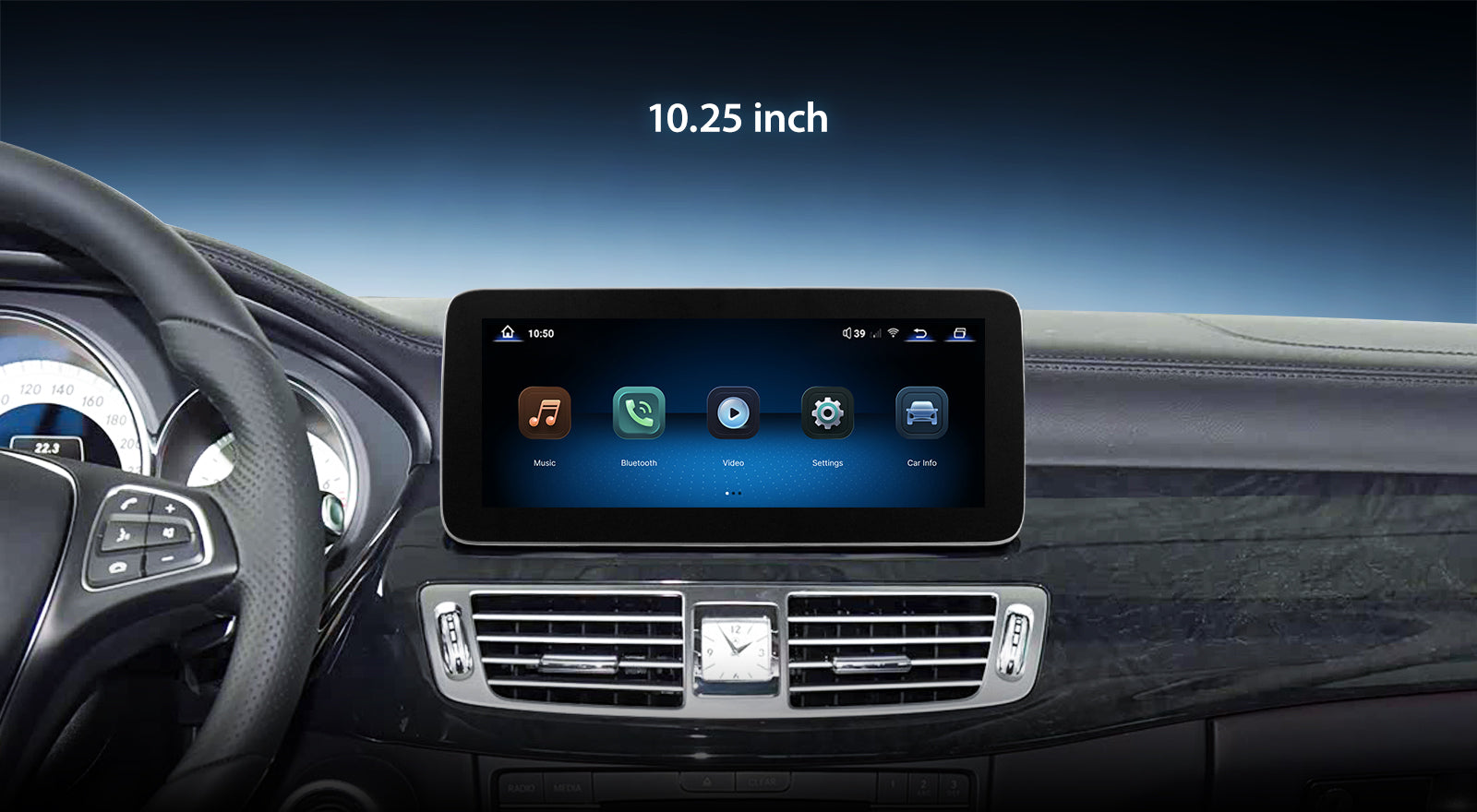 For Mercedes Benz CLS W219 W218 2010-2018 Wireless CarPlay/Android Auto Linux Touch Screen Multimedia | EC-L1