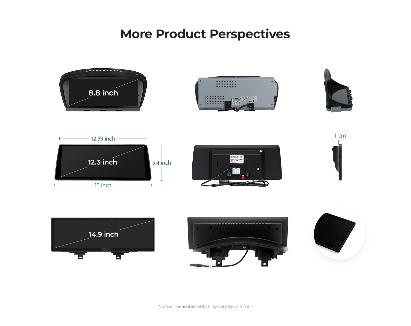 14.9" Head Unit 2005-2011 BMW 3/5 Series E60 E61 E63 E92 E93 Car Multimedia Linux Screen CarPlay Navigation | EC-L1