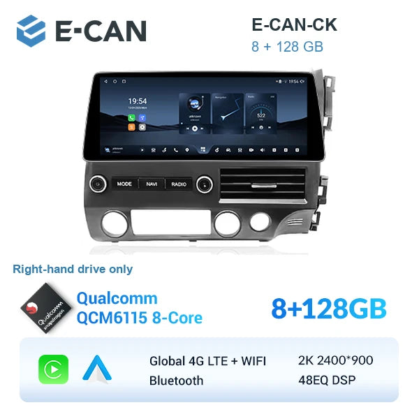 E-CAN-CK 8GB + 128GB