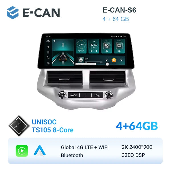 E-CAN-S6 4GB + 64GB