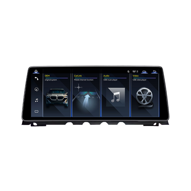 Head Unit 2009-2015 BMW 7 Series F01 F02 Linux Screen 12.3" Apple CarPlay Navigation | EC-L1