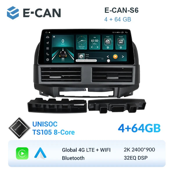 E-CAN-S6 4GB + 64GB