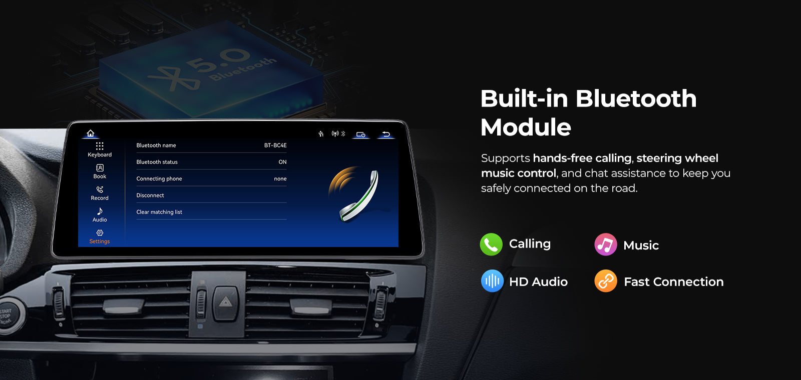 Head Unit 2012-2018 BMW X3 X4 F25 F26 Linux Screen 10.25" 12.3" Apple CarPlay Multimedia Player | EC-L1