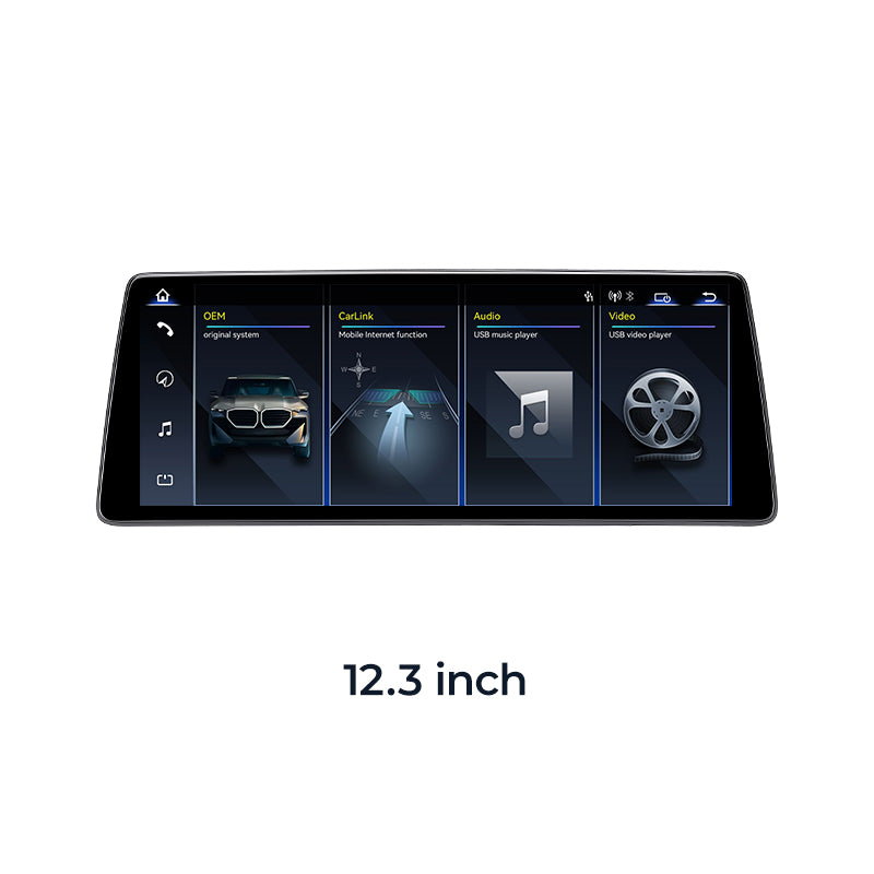 2005-2012 BMW 1 Series E81 E82 E87 E88 Linux Screen Apple CarPlay 10.25" 12.3" Head Unit | EC-L1