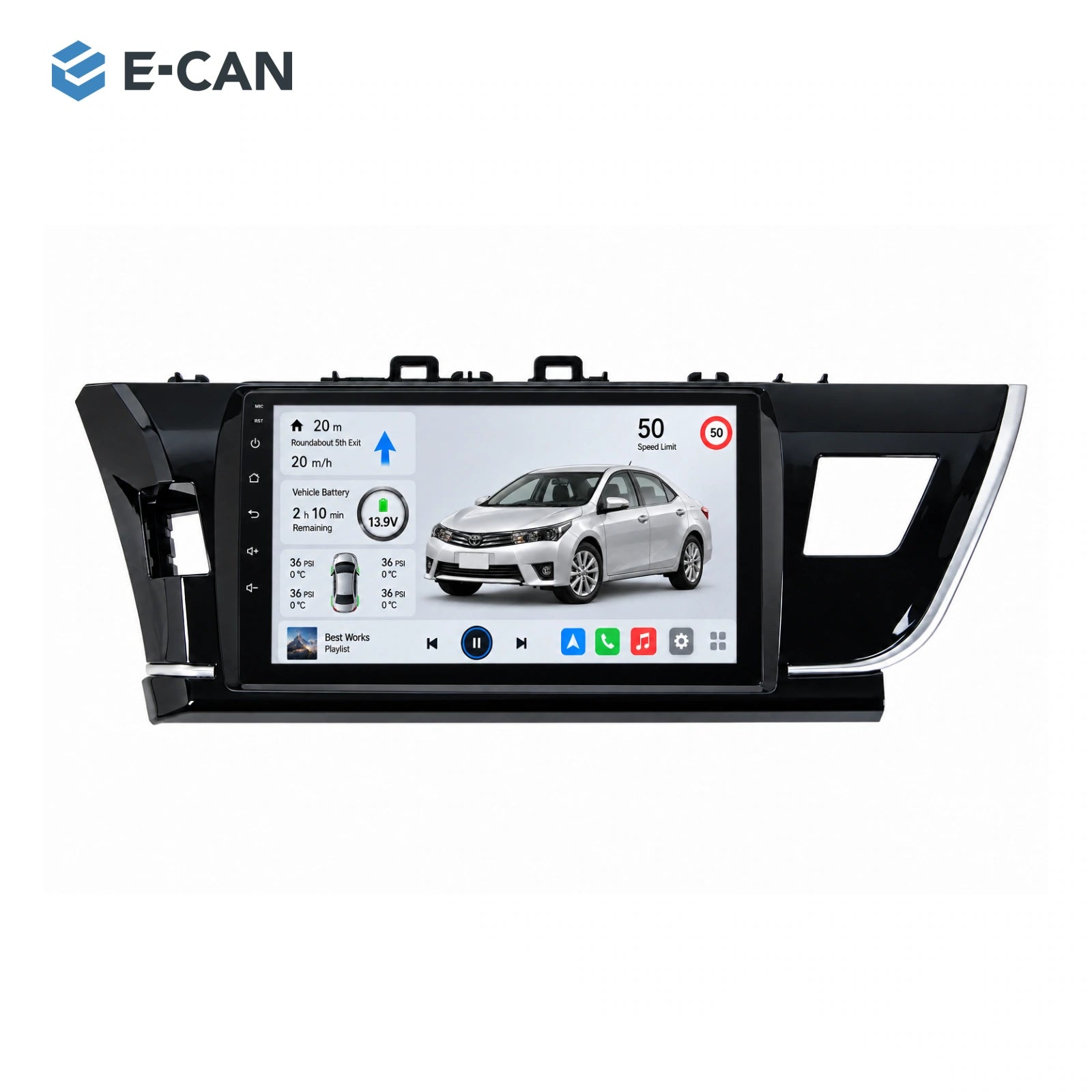 Taiwan LHD fascia · 2014–2016 for Toyota Corolla Altis 2014–2016