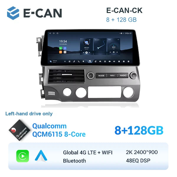E-CAN-CK 8GB + 128GB