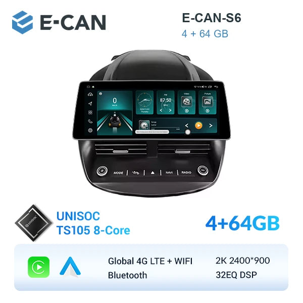 E-CAN-S6 4GB + 64GB