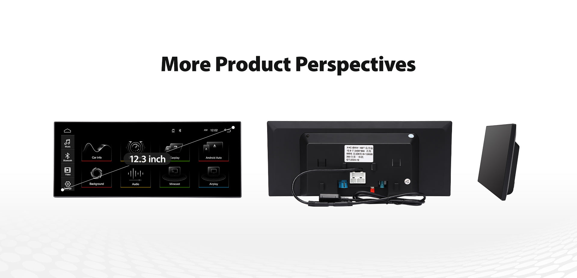 For Audi Q5 2009-2017 12.3" Linux Car Audio Head Unit Wireless CarPlay/Android Auto Bluetooth | EC-L1