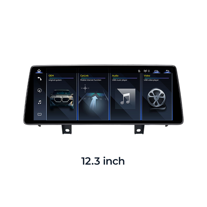 Car Head Unit 2013-2019 BMW X5 X6 F15 F16 Linux Screen 10.25″ 12.3" Apple CarPlay Navigation | EC-L1