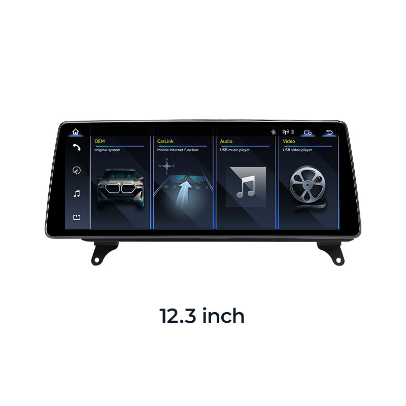 For BMW X5 X6 E70 E71 2007-2013 Linux Screen Apple CarPlay 10.25" 12.3" Multimedia Player | EC-L1