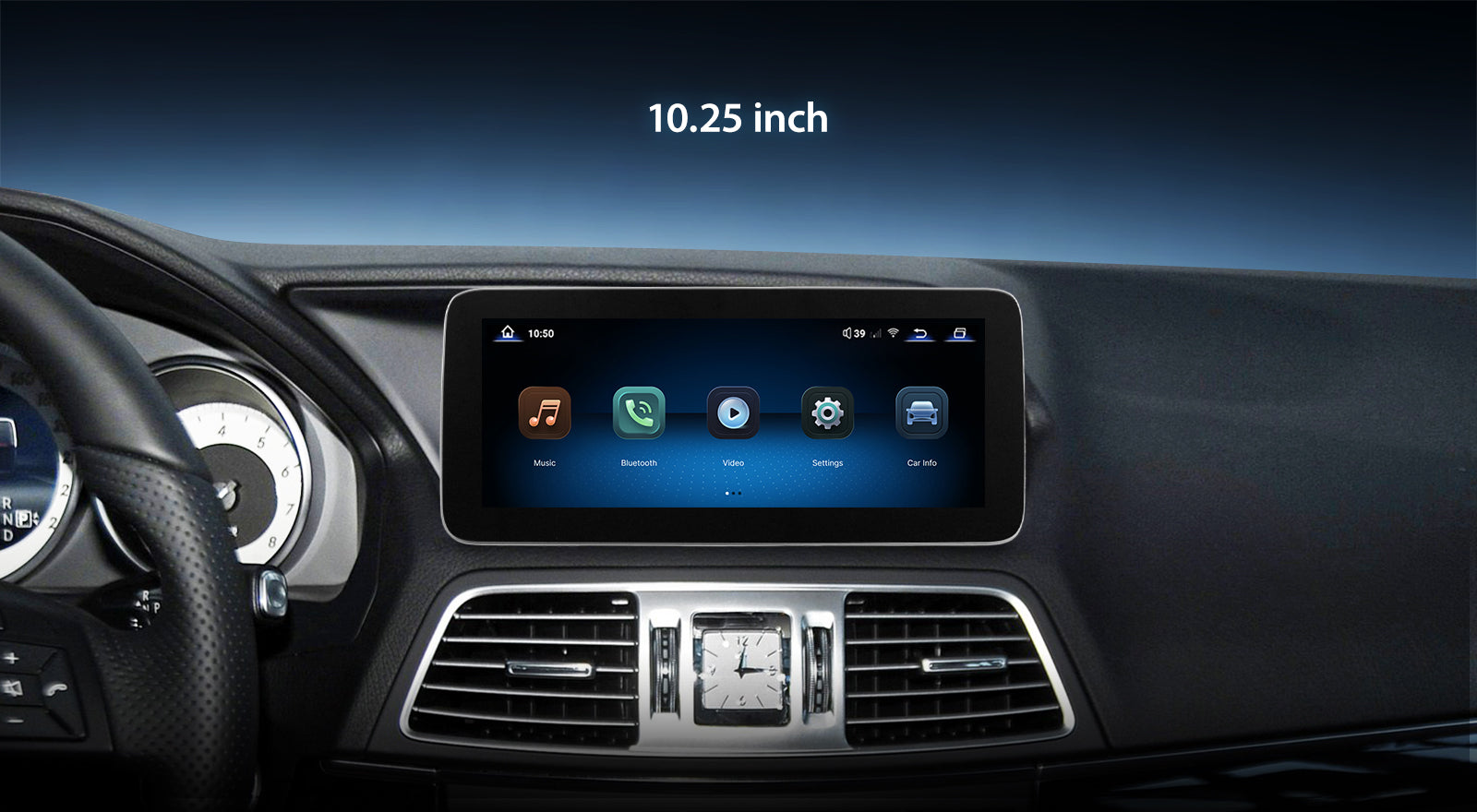 For Mercedes Benz E Class Two-Door Coupe W212 2010-2015 Wireless CarPlay/Android Auto Linux Touch Screen Multimedia | EC-L1