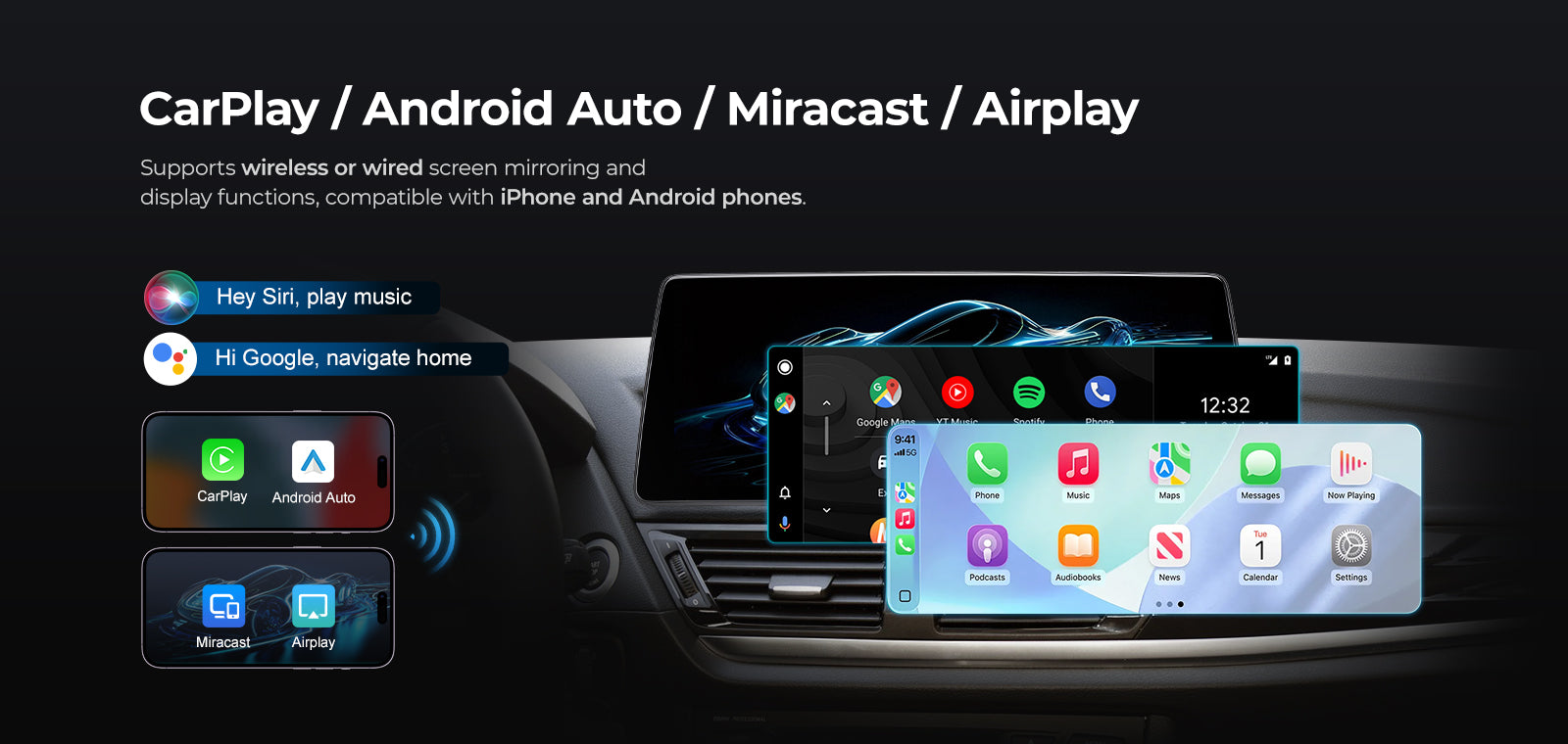 Head Unit 2009-2015 BMW X1 E84 Linux Screen 10.25" 12.3" Apple CarPlay Multimedia Player | EC-L1