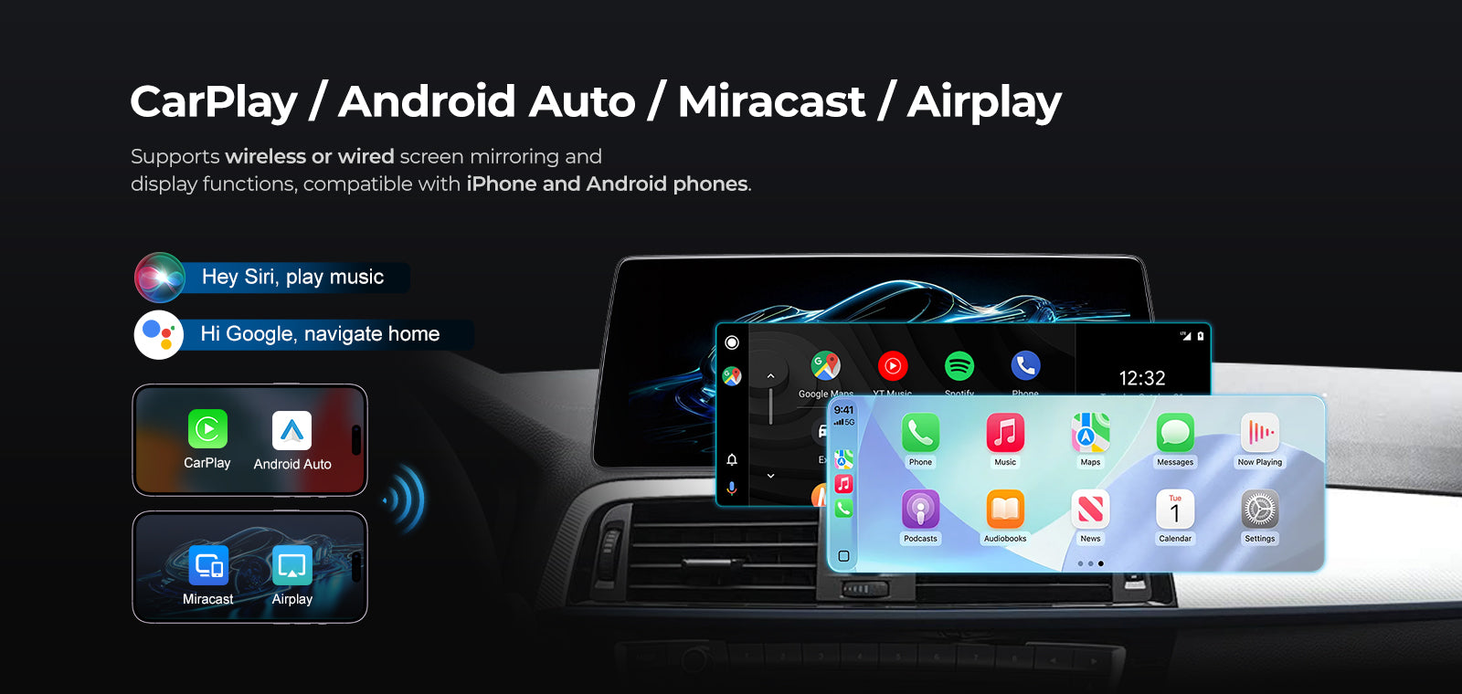 Car Stereo 14.9" 2017-2019 BMW 1/2 Series F20 F21 F22 F23 Linux Screen Head Unit Apple CarPlay | EC-L1