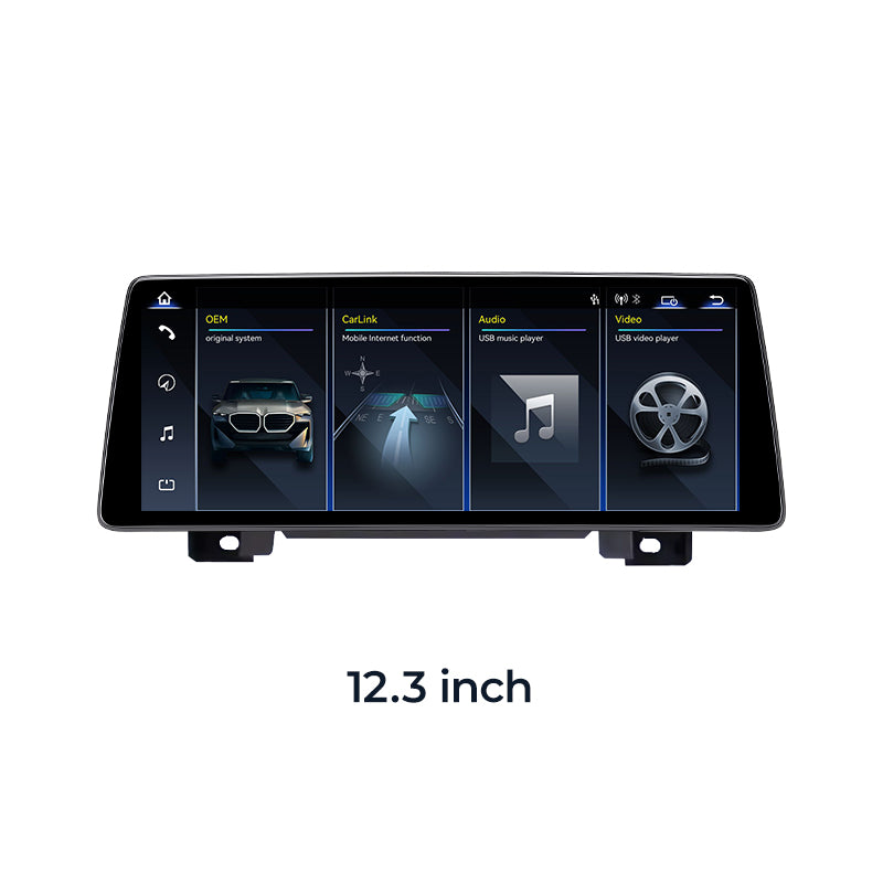 For BMW 1/2 Series F20 F21 F22 F23 2017-2019 Linux Screen Apple CarPlay 10.25" 12.3" Head Unit | EC-L1