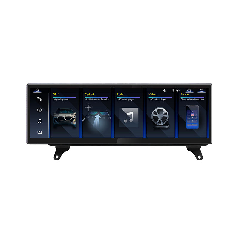 For BMW X5 X6 E70 E71 2007-2013 Linux Screen Apple CarPlay 14.9" Multimedia Player | EC-L1