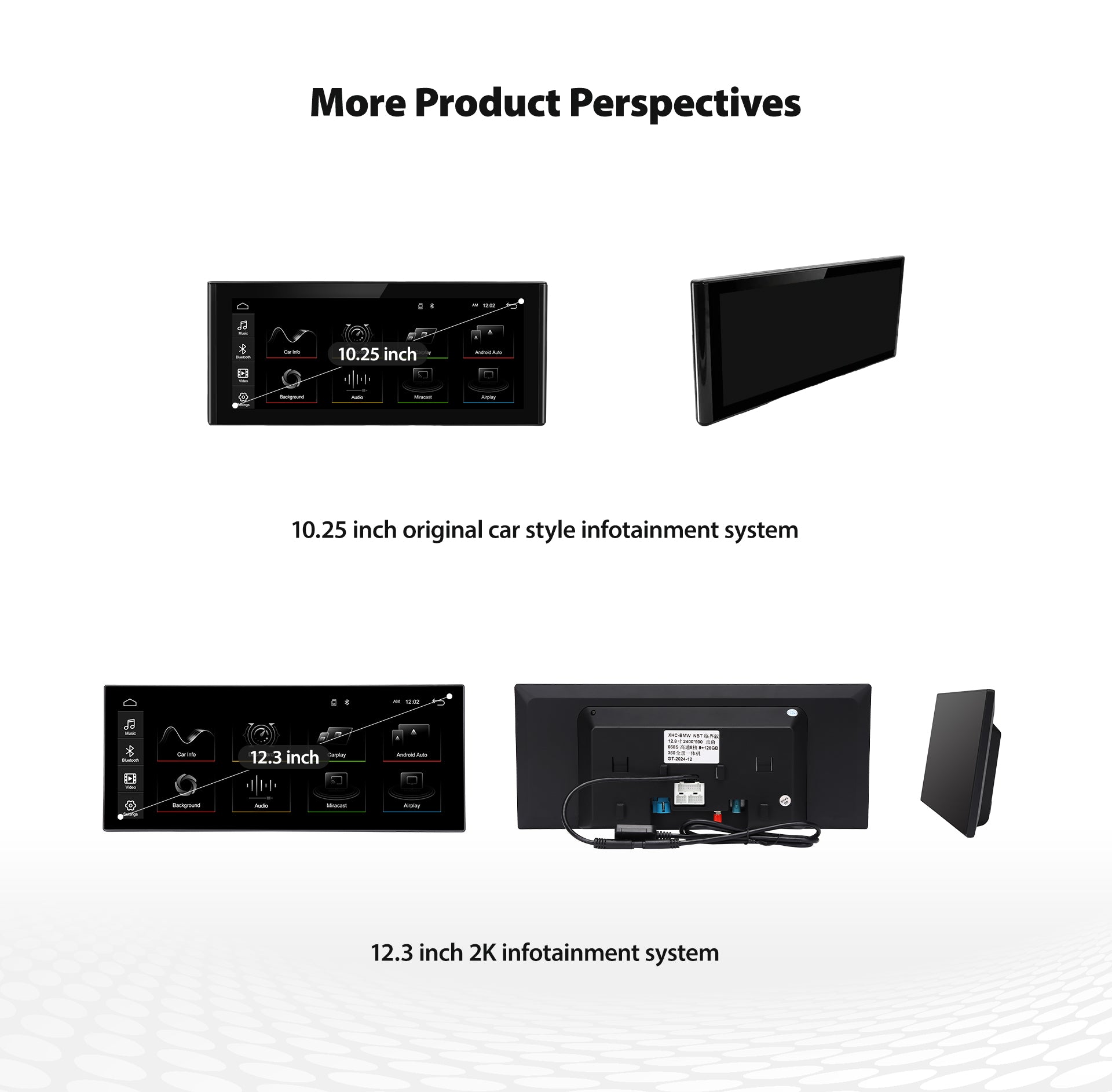 For Audi Q2L 2018-2022 Linux Car Audio Head Unit Wireless CarPlay/Android Auto Bluetooth | EC-L1