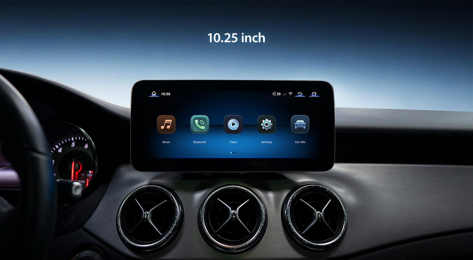 For Mercedes Benz GLA CLA A W176 X156 C117 2014-2019 Wireless CarPlay/Android Auto Linux Touch Screen Multimedia | EC-L1
