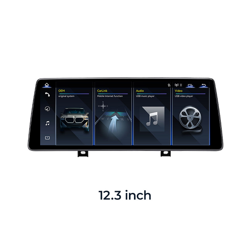 For BMW 2 Series Touring F45 2014-2020 Linux Screen Apple CarPlay 10.25" 12.3" Multimedia Player | EC-L1
