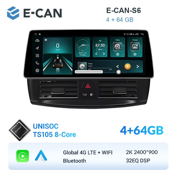 E-CAN-S6 4GB + 64GB
