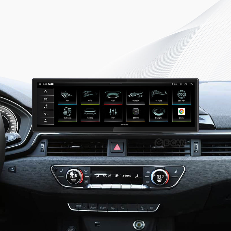 For Audi A4 RS4 B8 B9 2008-2016 14.9" Linux Car Audio Head Unit Wireless CarPlay/Android Auto Bluetooth | EC-L1 - Image 2