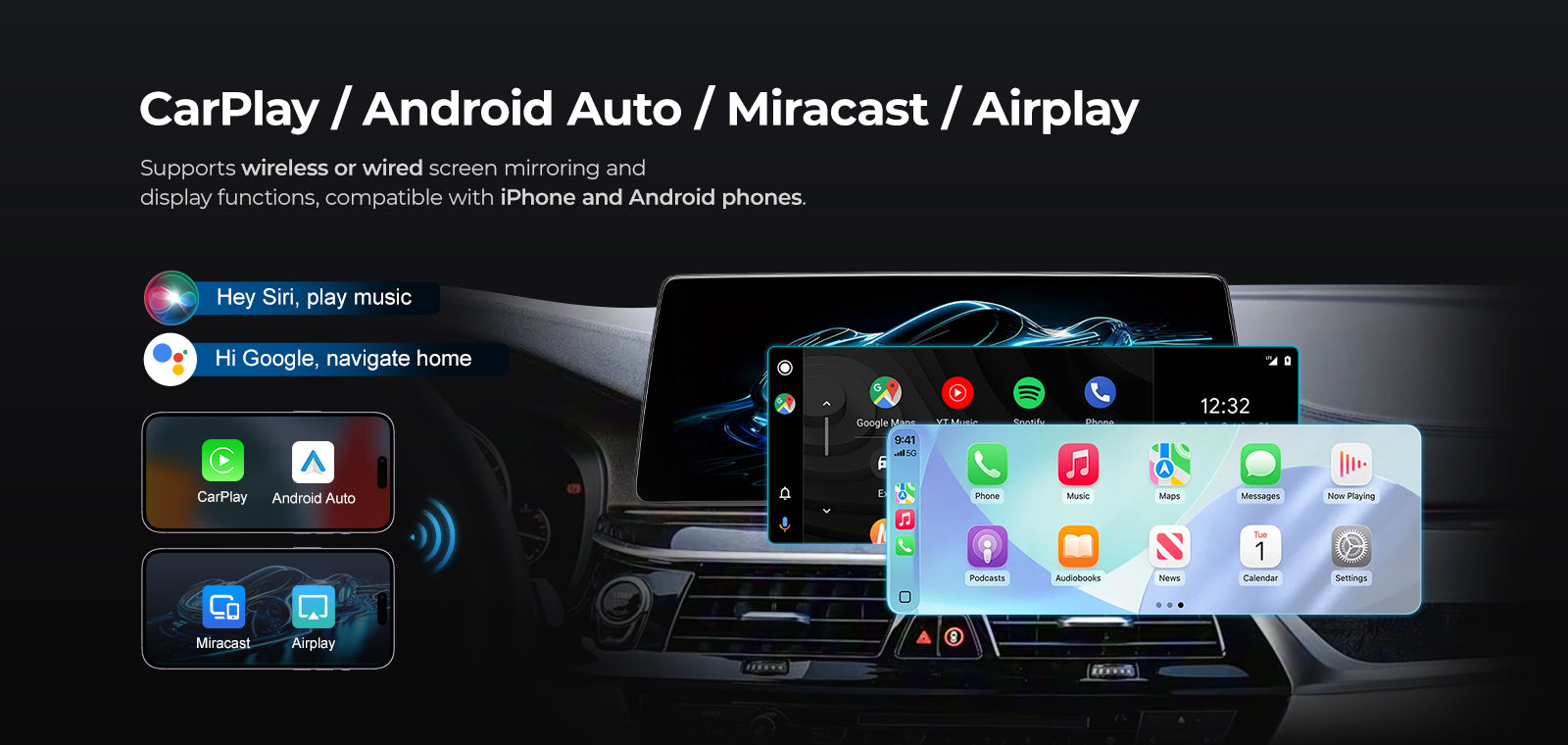 For BMW 6 Series F06 F12 2011-2018 Linux Screen Apple CarPlay 10.25" 12.3" Multimedia Player | EC-L1