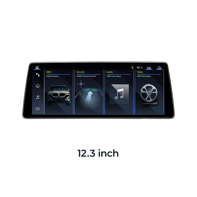 For BMW X1 X2 F48 F49 2015-2020 Linux Screen Apple CarPlay 10.25" 12.3" Multimedia Player | EC-L1