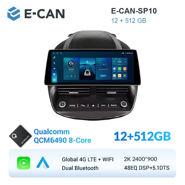E-CAN-SP10 12GB + 512GB