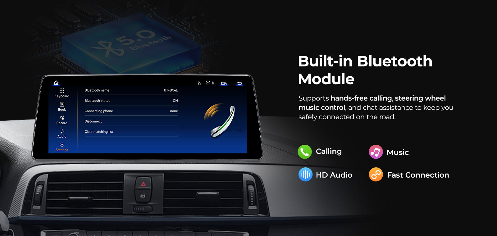 Car Stereo 14.9" 2017-2019 BMW 1/2 Series F20 F21 F22 F23 Linux Screen Head Unit Apple CarPlay | EC-L1