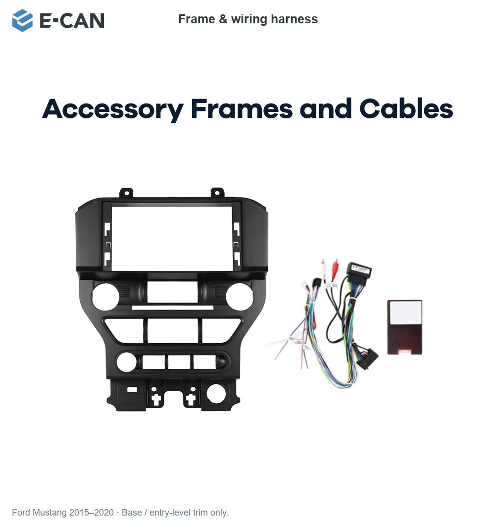 E-CAN Frame & wiring harness for Ford Mustang 2015–2020