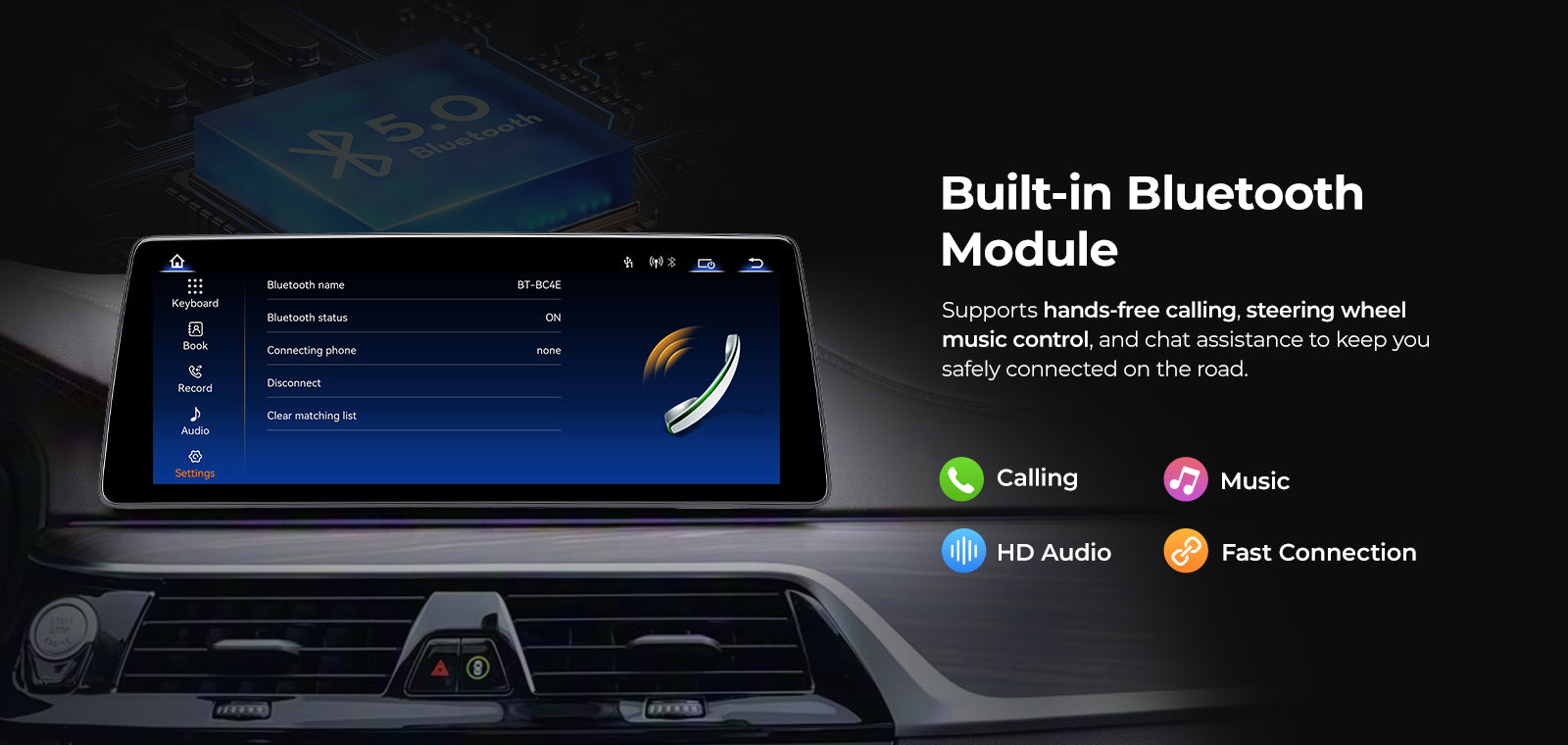 For BMW 5 Series G30 2017-2021 Linux Screen Apple CarPlay 14.9" Multimedia Player | EC-L1