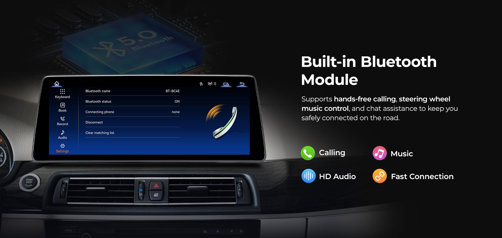 14.9" Head Unit 2005-2011 BMW 3/5 Series E60 E61 E63 E92 E93 Car Multimedia Linux Screen CarPlay Navigation | EC-L1